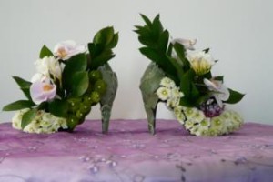 Pantofi din flori pantofi din flori